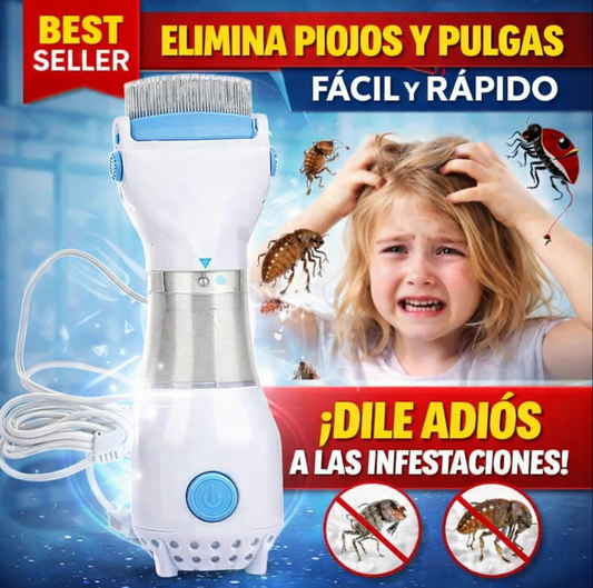 PEINE ELÉCTRICO PARA PIOJOS Y LIENDRES 🌟🌟 + ENVÍO GRATIS